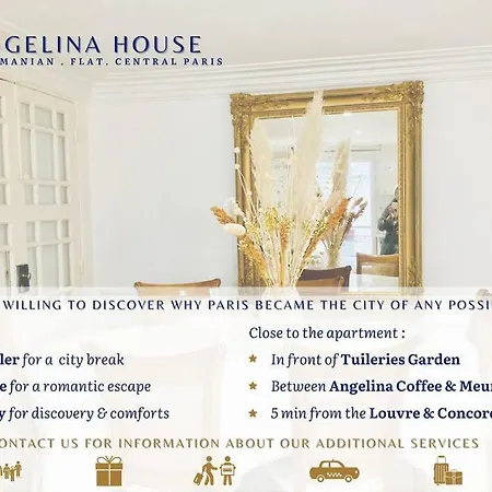 Appartement The Angelina House - Jacuzzi - Place Vendome Paris